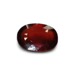 8.39 Ratti Certified Natural Hessonite Garnet | Oval Mix Cut | Brownish Orange