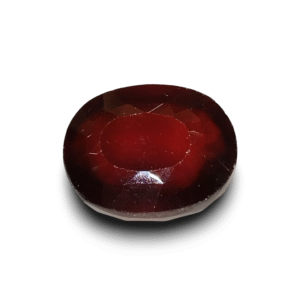 10.56 Ratti Certified Natural Hessonite Garnet | Oval Mixed Cut | Brownish Orange