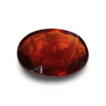 9.06 Ratti Certified Natural Hessonite Garnet | Oval Mixed Cut | Brownish Orange Gemstone