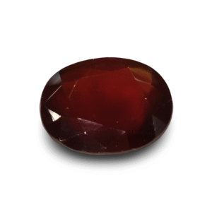 10.50 Ratti Certified Natural Hessonite Garnet | Oval Mixed Cut | Brownish Orange