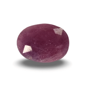 10.22 Ratti Natural Ruby | Certified Oval Cut Red Corundum Gemstone