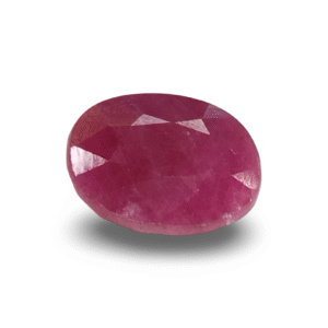 5.39 Ratti Natural Ruby | Oval Cut | Deep Red Color | IGC Certified