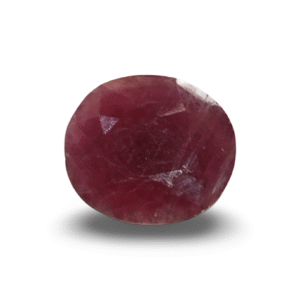 5.50 Ratti Natural Ruby | Oval Cut | Rich Red Color | IGC Certified