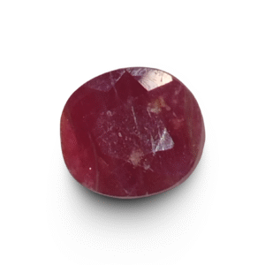 5.72 Ratti Natural Ruby | Oval Cut | Red | Certified by IGC