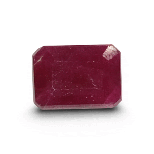6.28 Ratti Natural Ruby | Rectangle Cut | IGC Certified