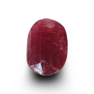 Natural Ruby | Oval Cut | Deep Red | IGC Certified No.: IGCDKBAJ47513