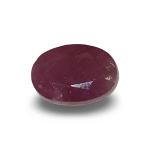 5.33 Ratti Natural Ruby | Oval Mix Cut Red Gemstone | IGC Certified