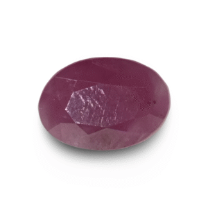 5.06 Ratti Natural Ruby Gemstone | Oval Mix Cut | IGC Certified | Elegant Red Hue