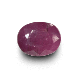 5.06 Ratti Natural Ruby | Oval Mix Cut | IGC Certified | Deep Red Gemstone