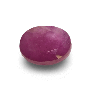 5.39 Ratti Natural Ruby | Oval Mix Cut | Deep Red Elegance | IGC Certified