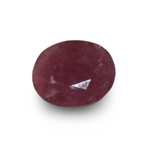 5.55 Ratti Natural Ruby | Oval Cut | Rich Red | Certified by IGC