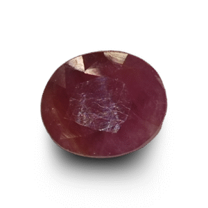 6.00 Ratti Natural Ruby | Oval Mix Cut | IGC Certified