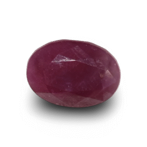 11.50 Ratti Natural Ruby | Certified Oval Mix Red Corundum Gemstone