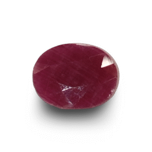 8.28 Ratti Natural Ruby | Certified Oval Cut | Rich Red Corundum