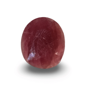 9.17 Ratti Natural Ruby | Certified Oval Cut Red Corundum Gemstone No.: IGCDKBAJ44836