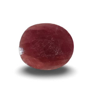 9.17 Ratti Natural Ruby | Certified Oval Cut Red Corundum Gemstone