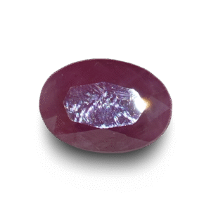 11.17 Ratti Natural Ruby | Certified Red Oval Mix Corundum Gemstone