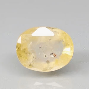8.32 Ratti Natural Yellow Sapphire | Oval Mixed | Untreated | Govt. Lab Certified