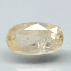 8.47 Ratti Natural Yellow Sapphire | Oval Mixed | No Heat | Govt. Lab Certified