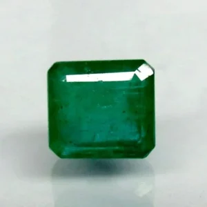 Natural Emerald | Govt. Lab Certified | Octagon Step  Cut | Green Report No.9498D38437