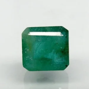 Natural Emerald | Govt. Lab Certified | Octagon Step  Cut | Green Report No.9498D38440
