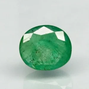 Natural Emerald | Govt. Lab Certified |Oval Mixed Cut Report No. 9498D38443