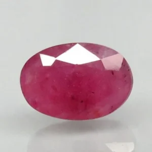 Natural Purplish Red Ruby | Certified Unheated | Oval Mixed Cut Report No. 9498D38424