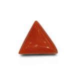 Natural Italian Red Coral | Certified Untreated | Triangular Cabochon No. IGCDKBAJ42434