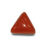 Natural Italian Red Coral | Certified Untreated | Triangular Cabochon No. IGCDKBAJ42417