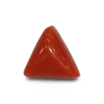 Natural Italian Red Coral | Certified Untreated | Triangular Cabochon No. IGCDKBAJ42440