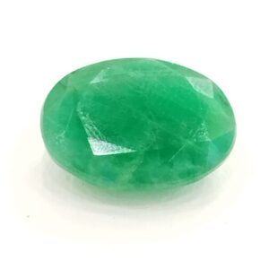 Natural Emerald  | Oval | Govt. Lab Certified No. IGCDKBAJ46075