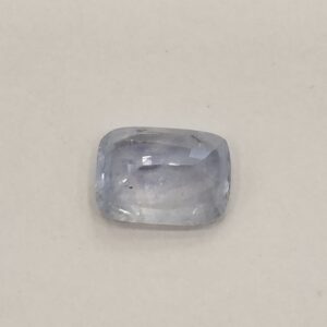 Natural Blue  Sapphire | IGC Certified | Dual Color ( Blue) | Cushion Cut | Natural Inclusions | Rare Astrological Gem Certificate No.: IGCDKBAJ49668